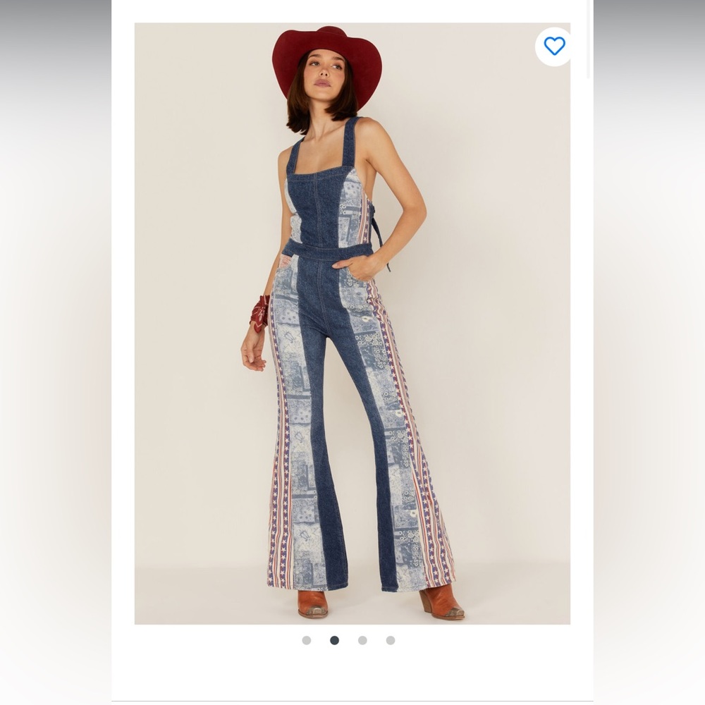 Free people Dallas flare jumpsuit